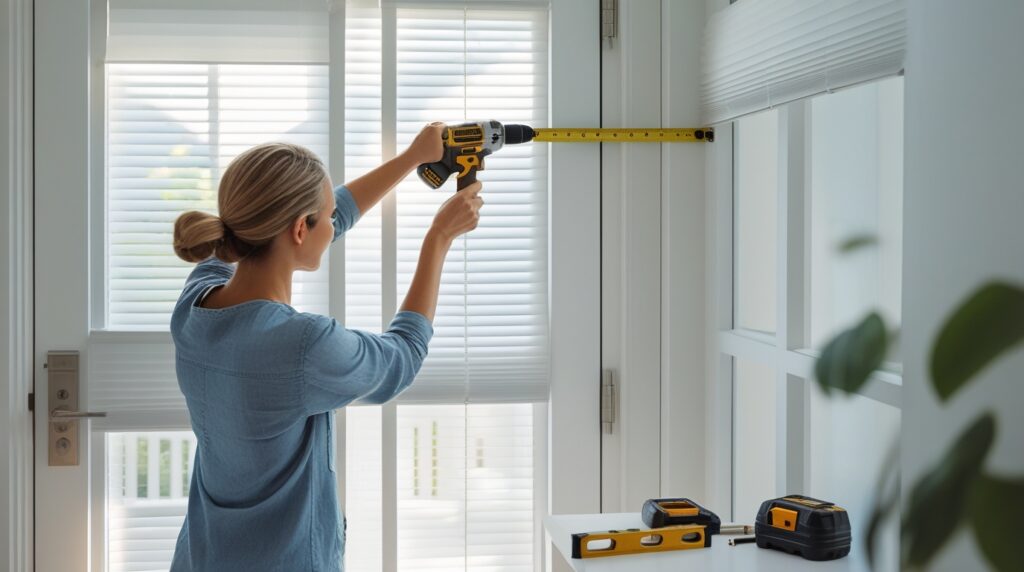 How to Install Blinds on a Door
