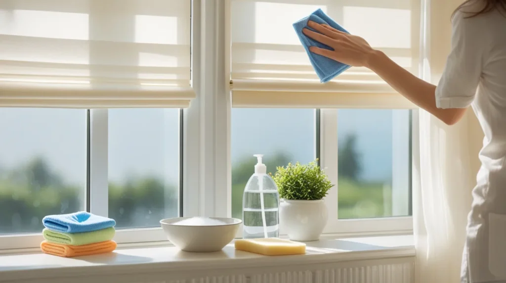 How to Clean Fabric Window Shades Without Causing Damage