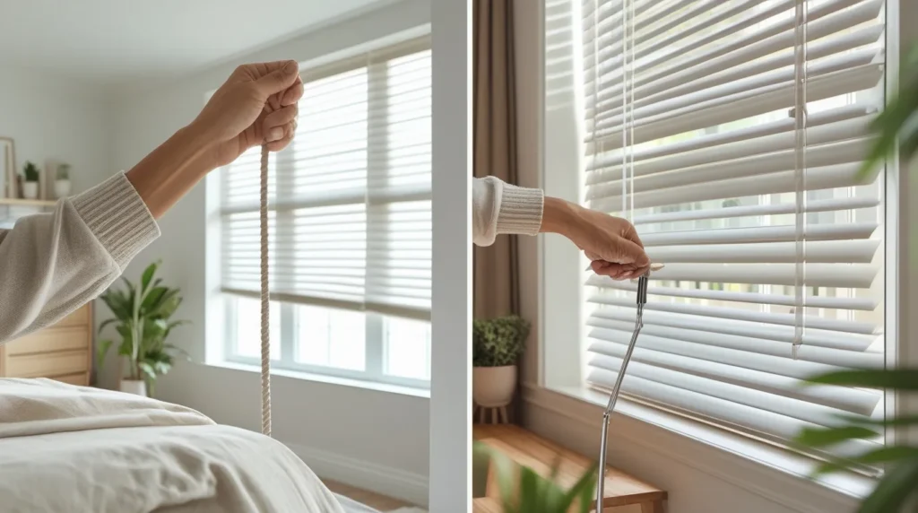 Close Window Blinds